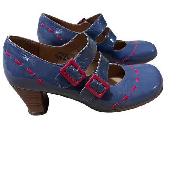 John Fluevog Shoes - John Fluevog OPERETTAS CAVALIERI DOUBLE STRAP MARY JANE SZ 10.5  Made
